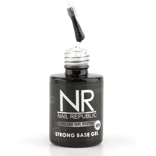 Nail Republic, Strong Base Gel - Ультрасильное базовое покрытие для гель-лака (10 мл.)