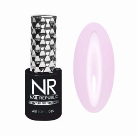 Nail Republic ART TOP GLOSS №22 PROVENCE Лавандовый день (10 мл)