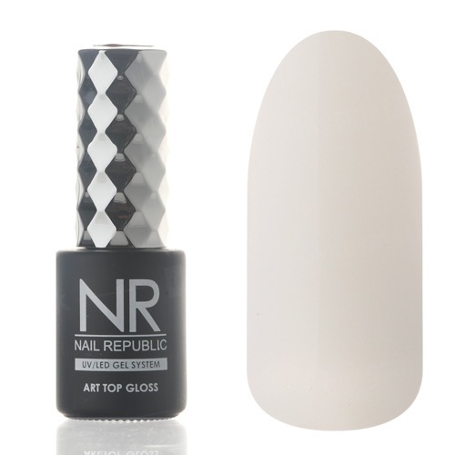 Nail Republic ART TOP GLOSS №24 PROVENCE Мягкий хлопок (10 мл)